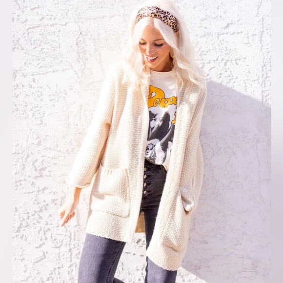 Jillian Harris X The Skinny Sweaters - Jillian Harris X The Skinny Erinn Boyfriend Cardigan